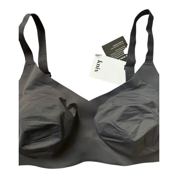 NWT Knix v- neck Evolution bra bundle of 2 black & orchid size 7 - Picture 15 of 16